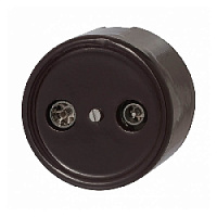 Розетка R/TV-Sat оконечная, коричневая, B1-305-02 BIRONI