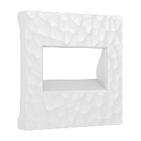 Накладка для розетки 2хRJ-45, белый, W1291101 Werkel, серия Hammer