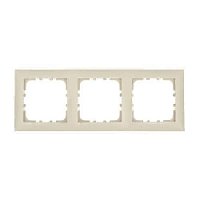 Дизайнерская рамка 3 местная, бежевый, 864301-1 LK Studio, серия LK60