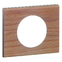 Дизайнерская рамка 1 местная, беленый дуб, 069051 Legrand, серия Celiane