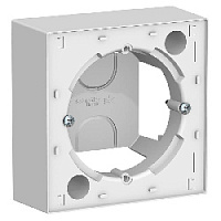 Подъемная коробка для наружного монтажа 1 местная, белый, ATN000100 Schneider Electric, серия Atlas Design
