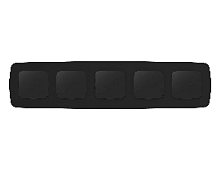 Дизайнерская рамка из термопластика 5 местная, черный матовый, OF140705 Ambrella Volt