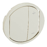 Накладка нажимного светорегулятора, слоновая кость, 066250 Legrand, серия Celiane