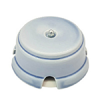 Распаечная коробка D93, небесно-голубой, серебристая фурнитура, КРНС ЛЕАНЗА