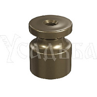 Кабельный изолятор бронза, GE30025-36-R10 ТМ МезонинЪ, серия Усадьба