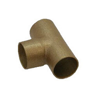Тройник для труб D18-14-18 Бронзовый, GBQ 30718141828 Villaris-loft