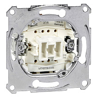 Механизм выключателя, MTN3116-0000 Schneider Electric, одноклавишный проходной