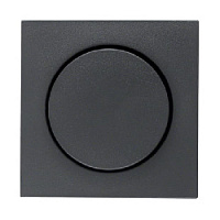 Центральная панель поворотного диммера, антрацитовый, матовый, 11371606 Berker, серии S.1/B.3/B.7