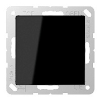 Заглушка с суппортом, черный, A594-0SW Jung, серия A