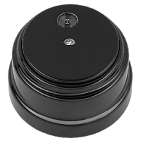 Ретро розетка ТВ, черный, ТР-5241 черный Bylectrica