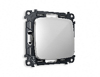 Комплект механизма 1-кл проходного выключателя, серебро глянец, MO401020 Ambrella Volt, одноклавишный