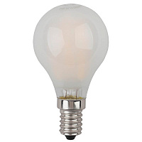 Ретро лампа светодиодная P45 E14, матовая, Б0027930 Эра