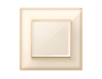 Дизайнерская рамка из оргстекла 1 местная, бежевый / шампань, AF580341 Ambrella Volt