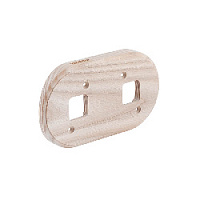 Двойная накладка на бревно D220 мм., дуб, RM2-220-D naBrevno, серия Ретро Металл