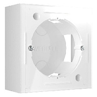 Коробка для накладного монтажа 1 местная, белый, W8000001 Werkel