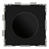 Дизайнерский диммер (светорегулятор), черный, PL-F33-BCM CGSS, серия Практика