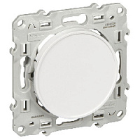 Заглушка, белый, S52R666 Schneider Electric, серия Odace
