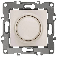 Светорегулятор 400 Вт, слоновая кость, Б0014736 Эра, серия 12