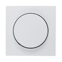 Центральная панель поворотного диммера, полярная белизна, матовый, 11371909 Berker, серии S.1/B.3/B.7