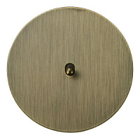 Дизайнерский выключатель проходной круглый, переключатель - капля, EU030103A01 Salvador, одноклавишный