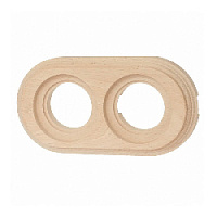 Рамка 2 местная, натурэль, BF1-620-10 BIRONI