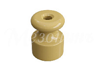 Кабельный изолятор песочное золото GE70025-32 ТМ МезонинЪ, 40 шт./ упак.