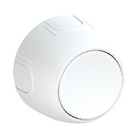 Дизайнерский выключатель, белый, 7700846 OneKeyElectro, одноклавишный, серия Rotondo