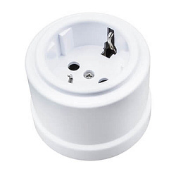 Ретро розетки Пластиковые