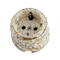 Розетка с заземляющим контактом мраморный, SQ1820-0009 TDM ELECTRIC, серия Болонь