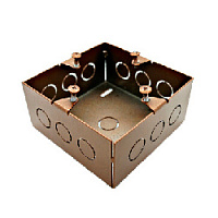 Коробка подъёмная 1 местная, медь, 4828225 Villaris-loft