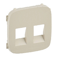 Накладка для двойной аудио розетки, слоновая кость, 755376 Legrand, серия Valena Allure