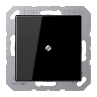 Вывод для кабеля, черный, A590ASW Jung, серия A