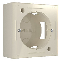 Коробка для накладного монтажа 1 местная, слоновая кость, W8000003 Werkel