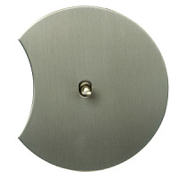 Дизайнерский выключатель перекрестный полукруглый, переключатель - капля, EU010201A03 Salvador, одноклавишный