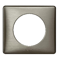 Дизайнерская рамка 1 местная, вольфрам, 068971 Legrand, серия Celiane