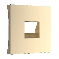 Накладка для розетки RJ-11, шампань металлик, W1192011 Werkel