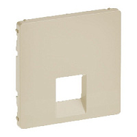 Накладка для розетки RJ-11 или R-J45, слоновая кость, 755411 Legrand, серия Valena Life