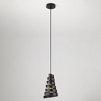 Подвесной светильник в стиле лофт Storm 50058/1 черный ЕВРОСВЕТ