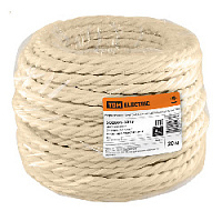 Ретро кабель витой ГОСТ (20 м.) 3*1.5, бежевый, SQ2801-0213 TDM ELECTRIC, серия Эко