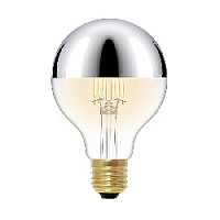 Ретро лампа светодиодная Edison Bulb, E27, G80LED Chrome LOFT IT