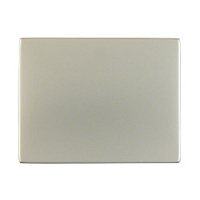 Клавиша выключателя, нержавеющая сталь, матовый лак, 14057004 Berker, серия K.5