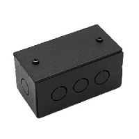 Металлическая распределительная коробка, черный, 824121 Villaris-loft