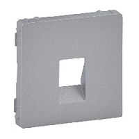 Накладка для аудио розетки, алюминий, 755362 Legrand, серия Valena Life