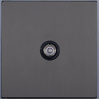 Розетка TV, SJAN44CC14, антрацит, Salvador