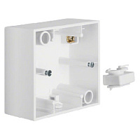 Коробка для наружного монтажа 1 местная, полярная белизна, матовый, 10411909 Berker, серия B.3