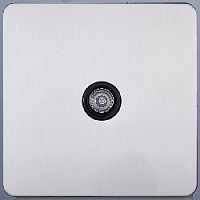 Розетка TV, SBAN53A5A14, никель, Salvador