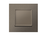 Дизайнерская рамка из термопластика 1 местная, темная бронза матовый, AF250631 Ambrella Volt