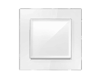 Дизайнерская рамка из оргстекла 1 местная, белый, AF330101 Ambrella Volt