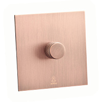 Дизайнерский регулятор скорости вентилятора Aura Медь браш, BACF Bonze регулятор вентилятора