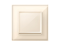 Дизайнерская рамка из оргстекла 1 местная, бежевый, AF580301 Ambrella Volt